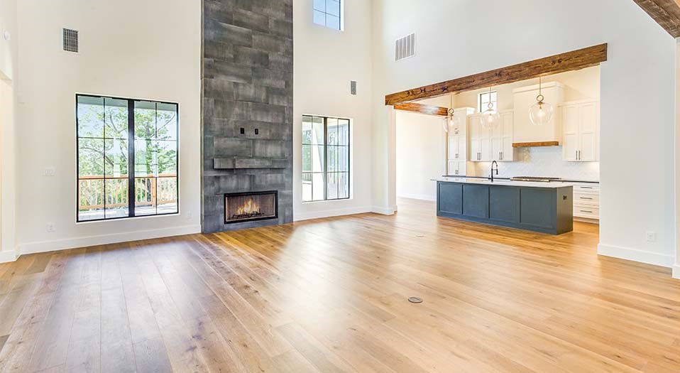 Empty living room
