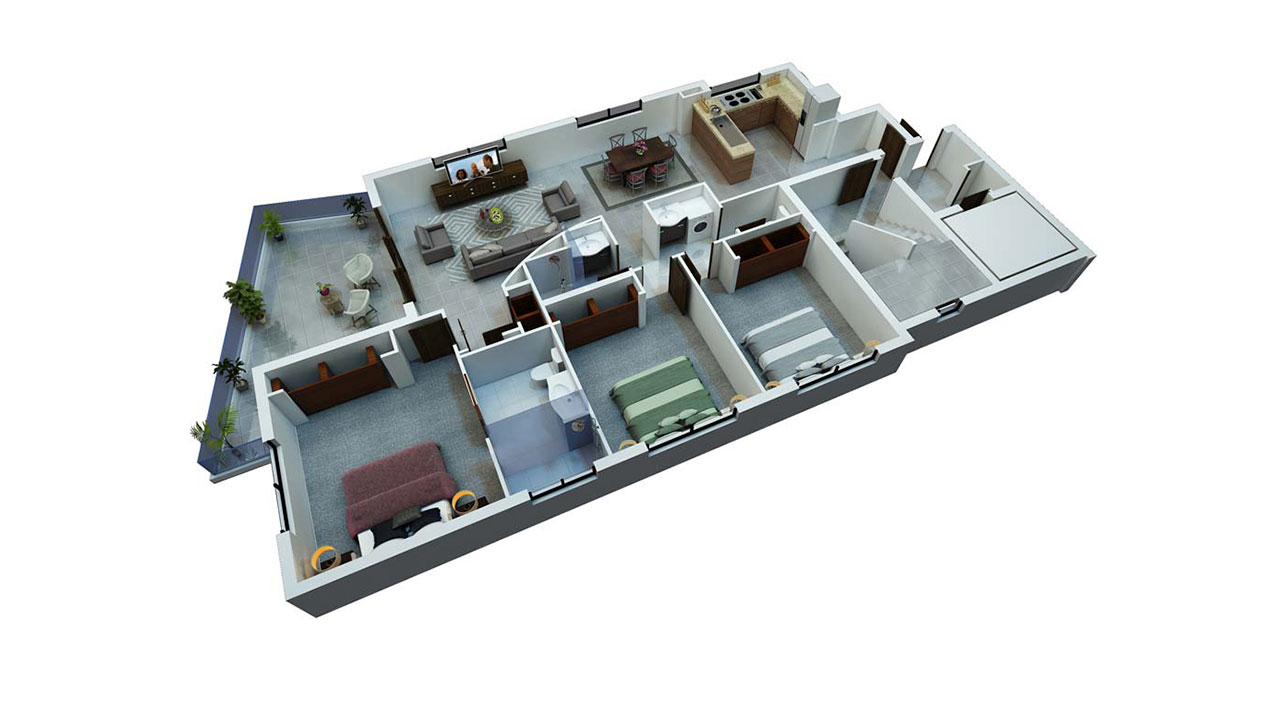 3D Floor Plan