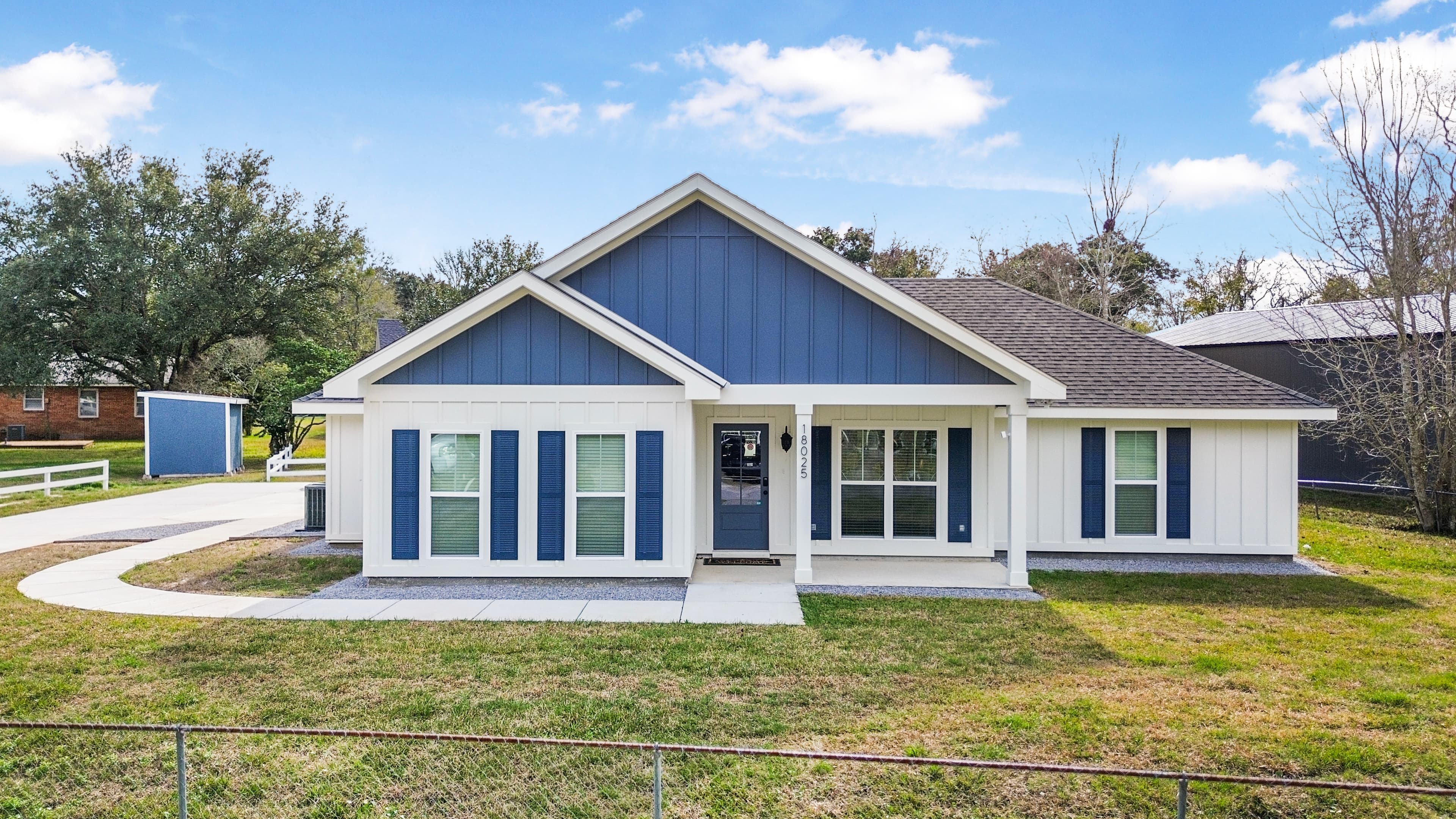 Home after enhancement