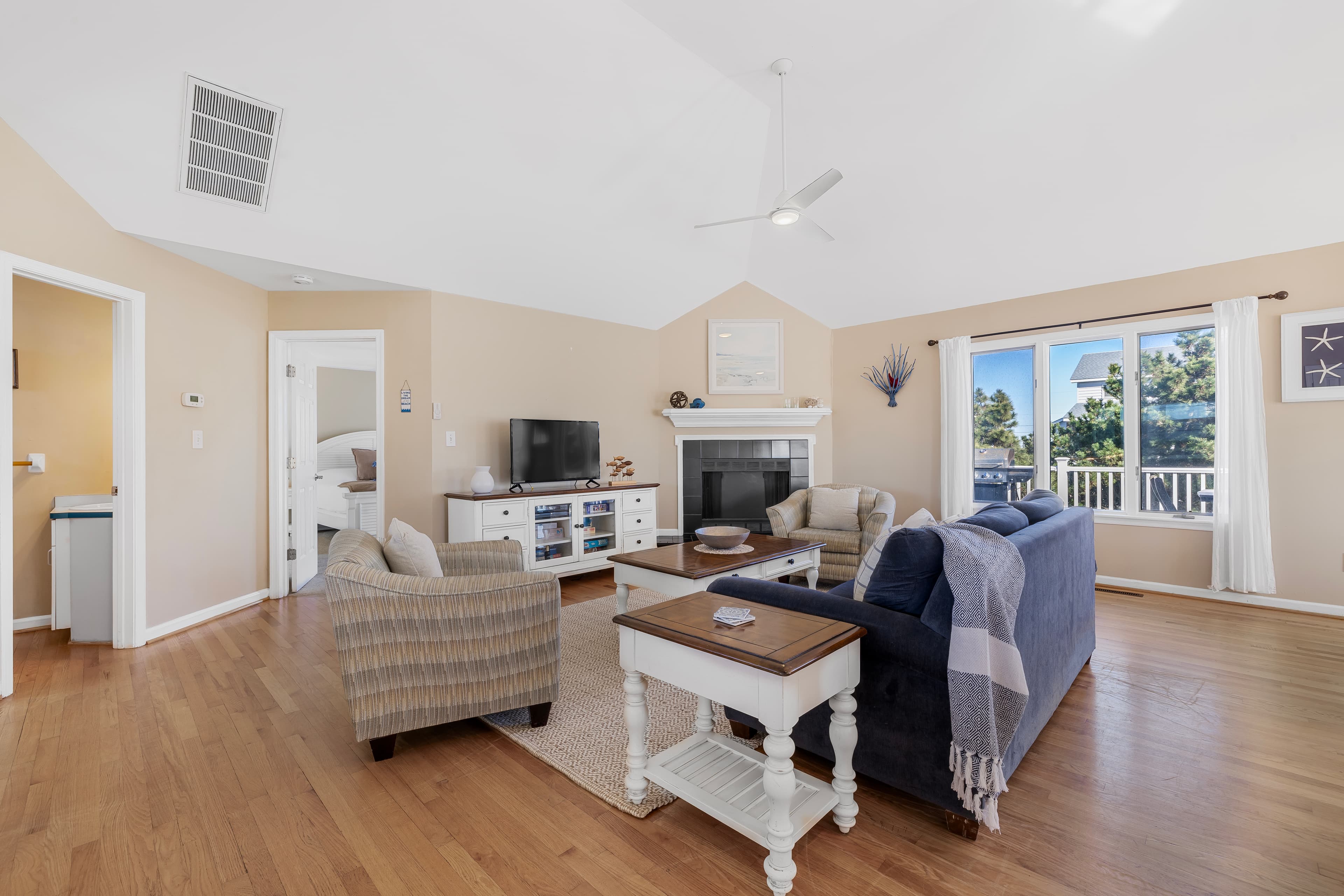 Interior after retouching