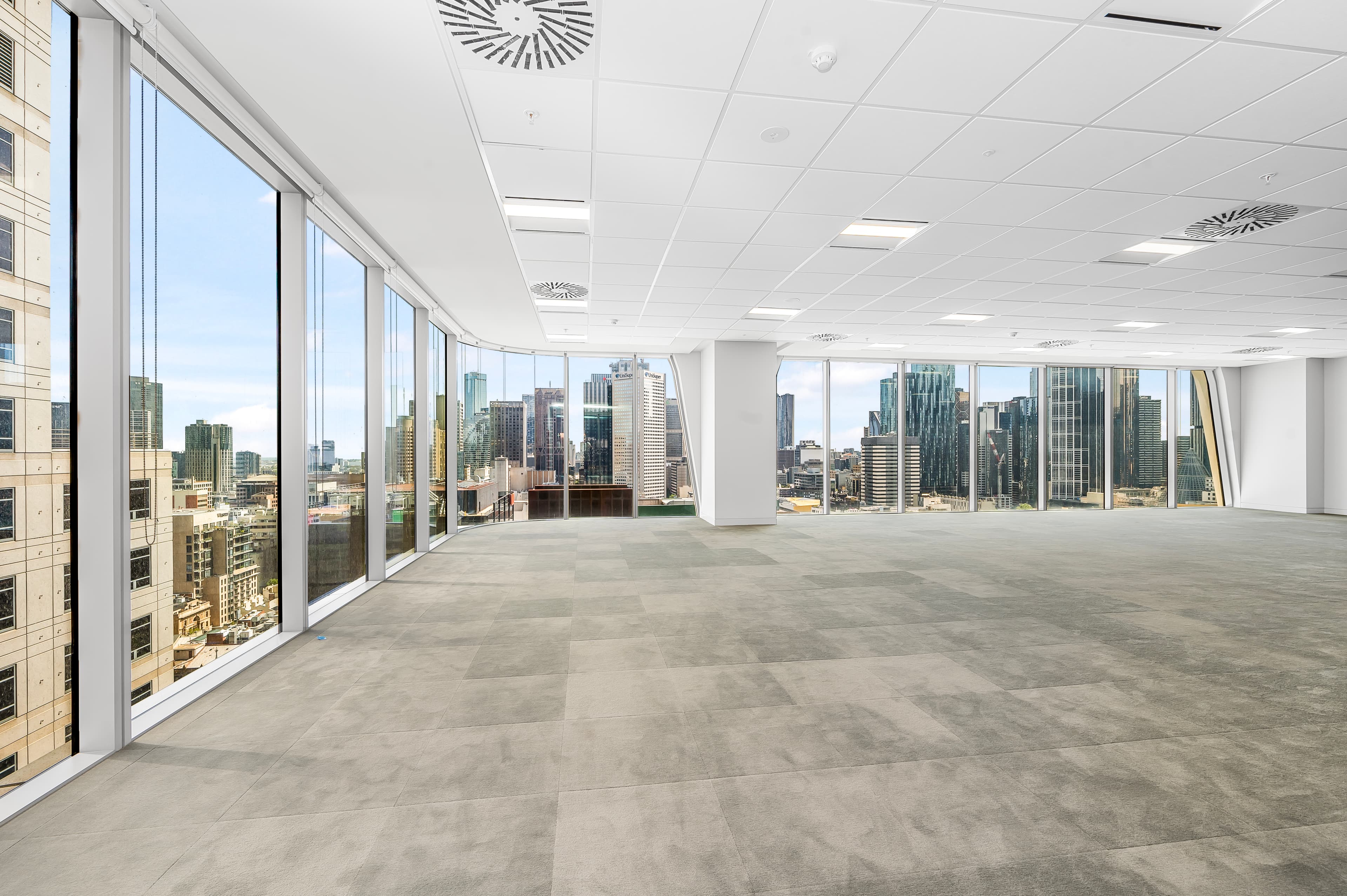 Interior after retouching