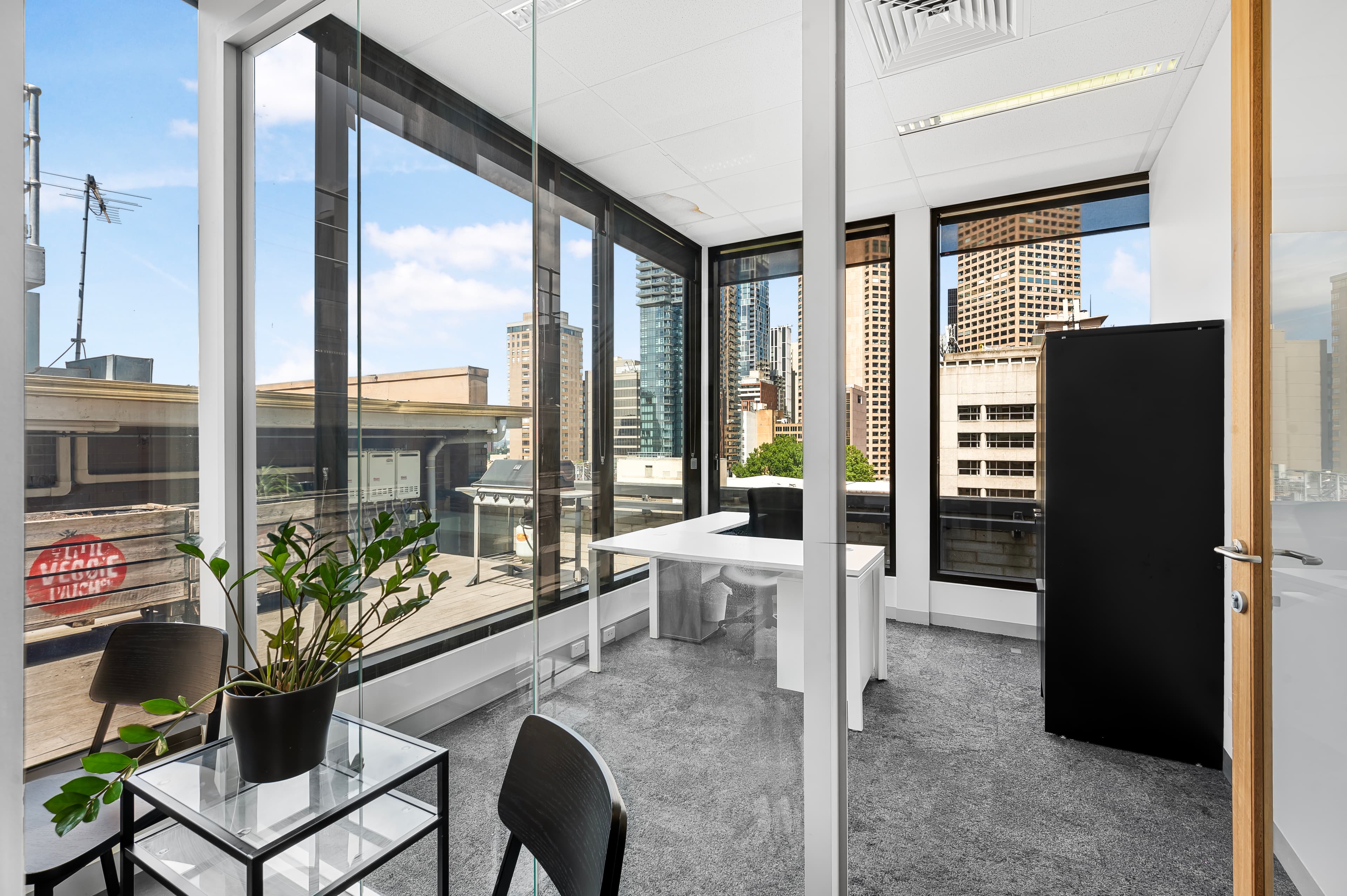 Interior after retouching