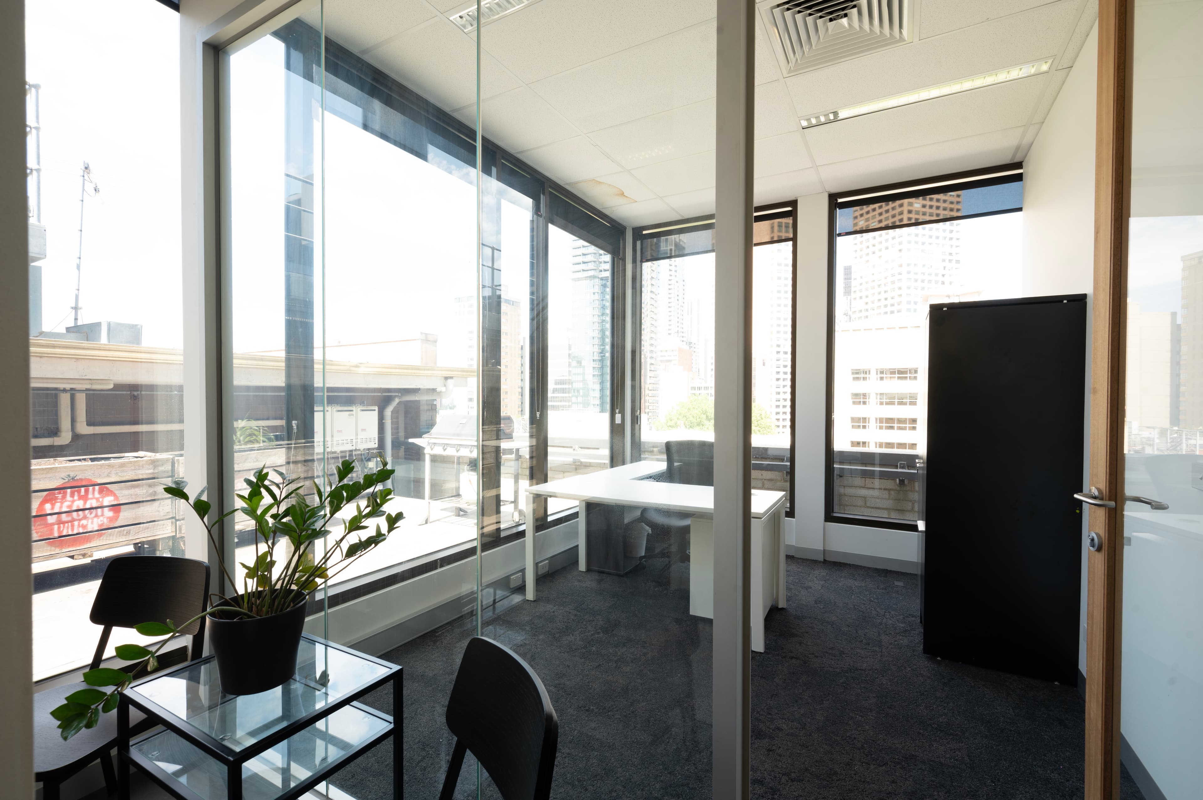 Interior before retouching